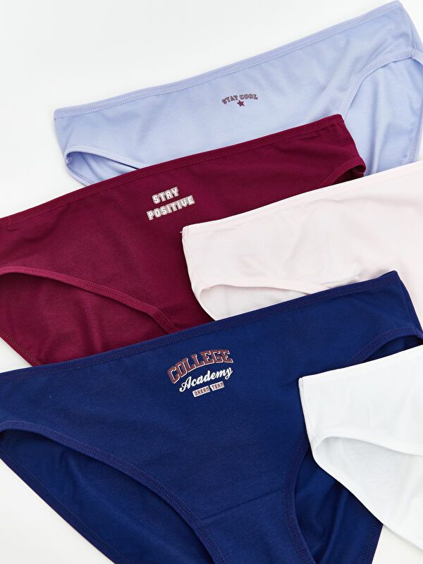 Moudda LC Waikiki - Culotte jersey Femme Bordeaux légers - Tunisie 3