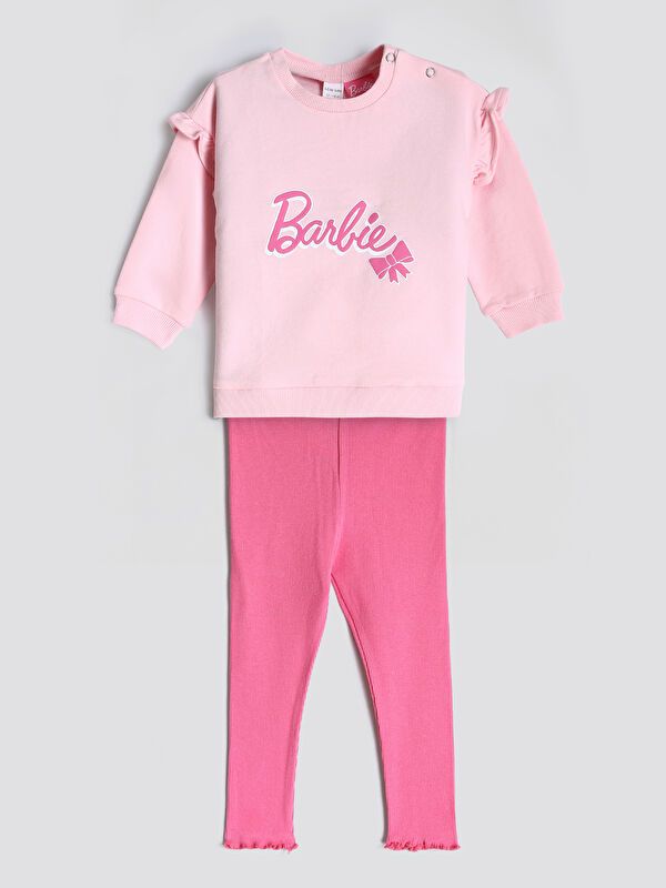 Moudda LC Waikiki - Ensemble jersey sous licence Fille Rose - Tunisie 1