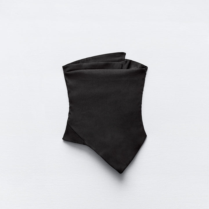 Moudda ZARA - Top Bustier Froncé Asymétrique Stretch - Tunisie 2