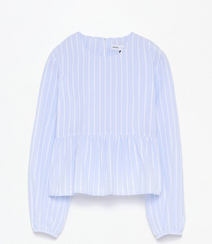 Moudda Lefties - Chemise Peplum - Preppy Stripes - Tunisie 1