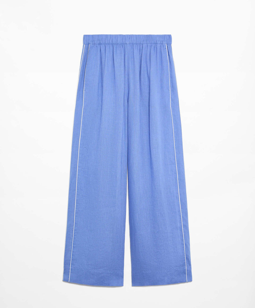 Moudda Oysho - Pantalon 100% Lin avec Passepoil Taille Moyenne - Tunisie 6