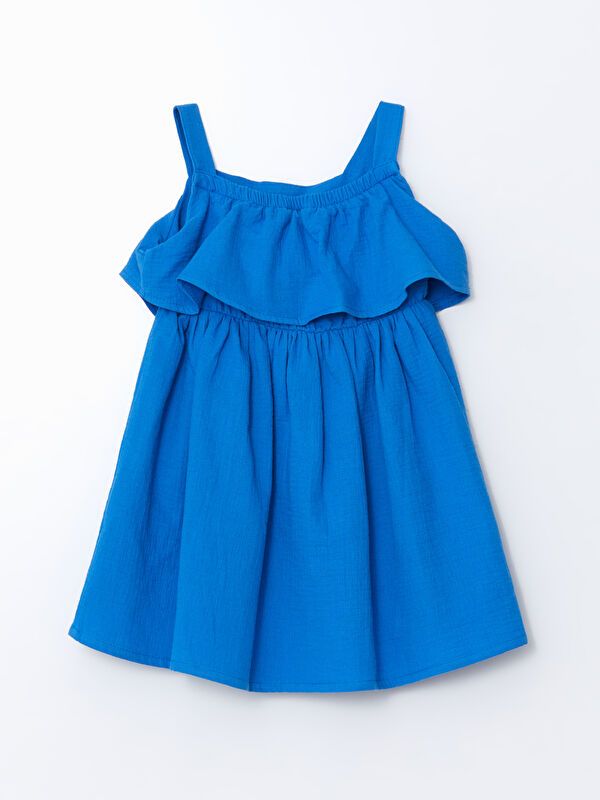 Moudda LC Waikiki - Robe manches courtes en tissu pour Fille - Tunisie 2
