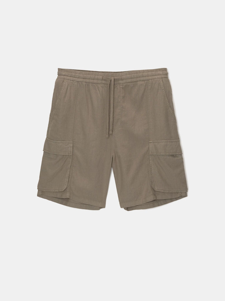 Moudda PULL & BEAR - Bermuda Trunk Cargo Lin Rustique - Tunisie 2