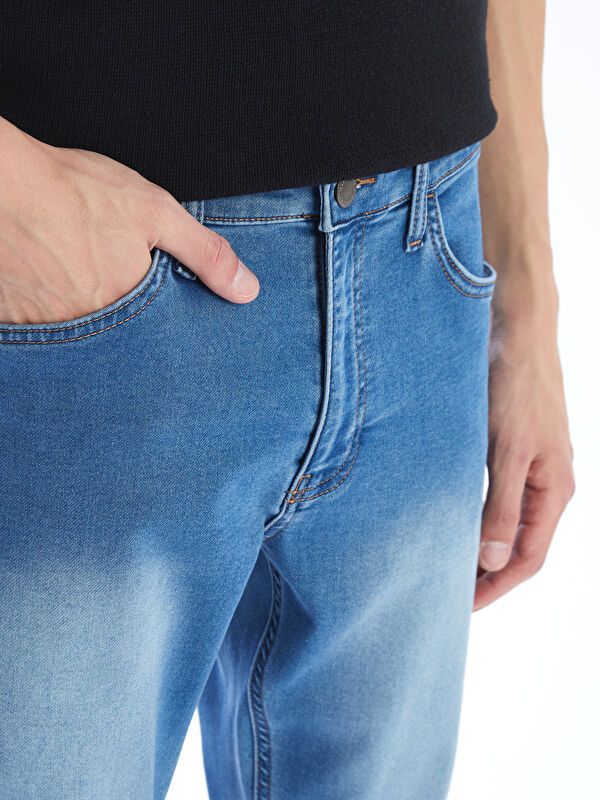 Moudda LC Waikiki - Pantalon jean tissé basique Homme Rodéo mid indigo - Tunisie 3