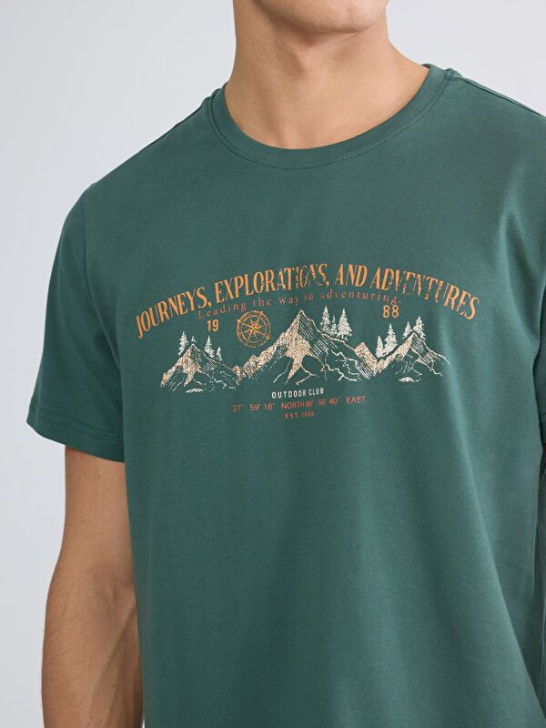 Moudda LC Waikiki - T-shirt imprimé manches courtes en jersey pour Homme - Tunisie 3