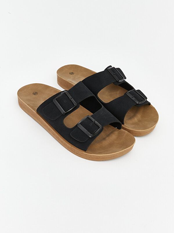 Moudda LC Waikiki - Pantoufles pour Homme couleur Noir - Tunisie 1