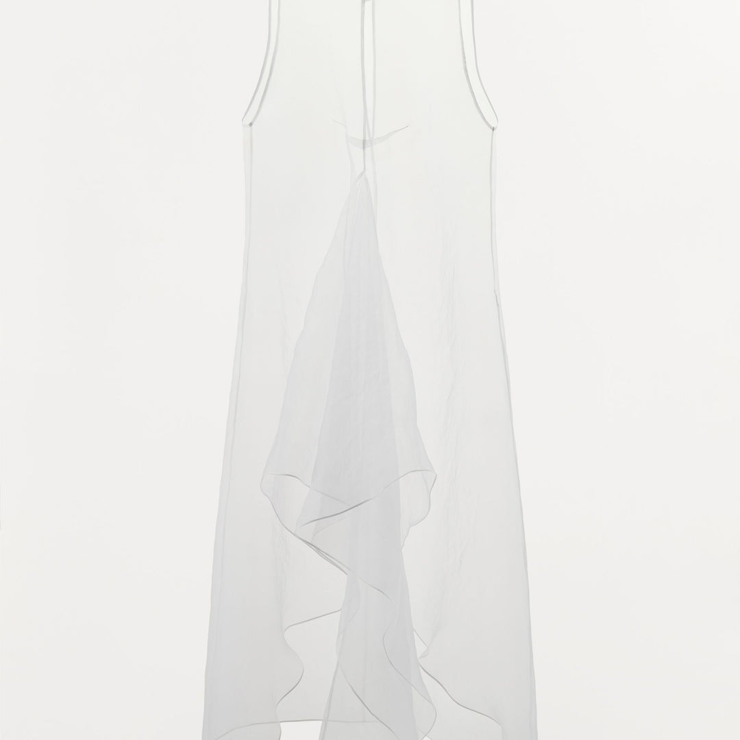 Moudda ZARA - Robe Transparente - Organza & Plis - Tunisie 1