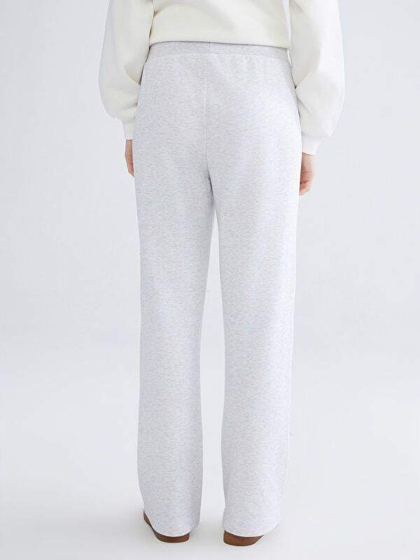 Moudda LC Waikiki - Pantalon en jersey Femme Mélange gris clair - Tunisie 4