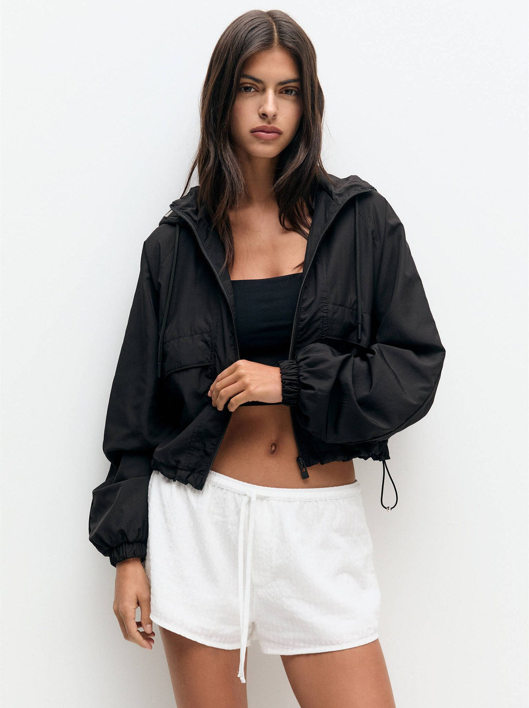 Moudda PULL & BEAR - Veste Nylon Légère Courte - Tunisie 2