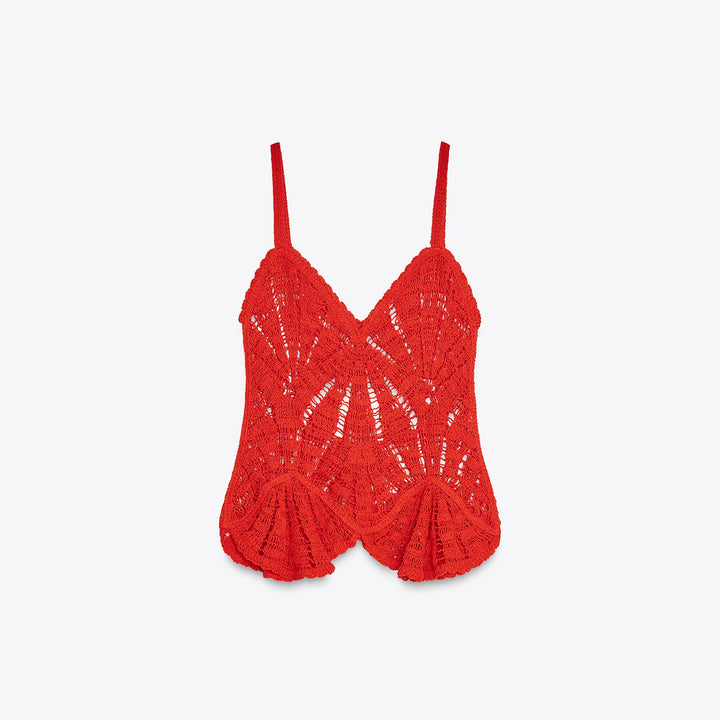 Moudda ZARA - Top Peplum - Crochet - Tunisie 1