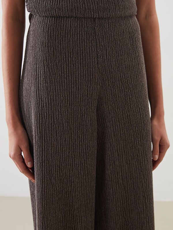 Moudda LC Waikiki - Pantalon en jersey Femme Brun foncé - Tunisie 3