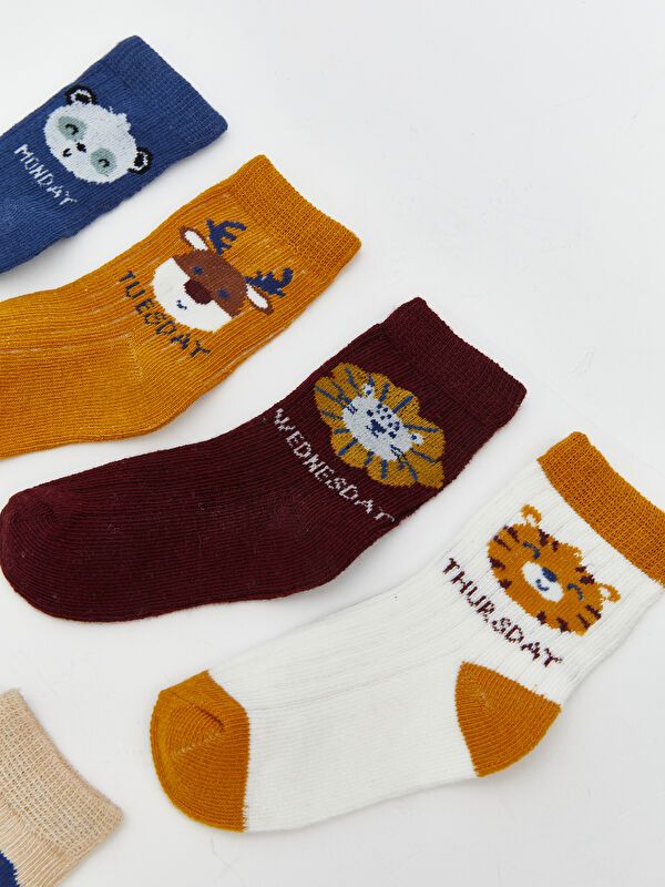 Moudda LC Waikiki - Chaussettes courtes Garçon Bleu terne - Tunisie 2