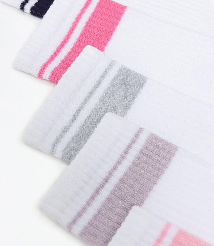 Moudda Lefties - Pack 5 Chaussettes Longues Sport - Rayures - Tunisie 3