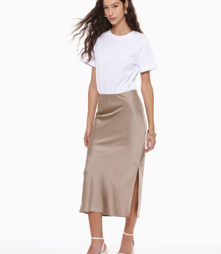 Moudda Lefties - Robe Midi - Satin Combiné - Tunisie 2