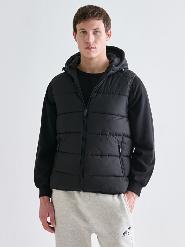 Moudda LC Waikiki - Veste sans manches Homme Noir - Tunisie 1