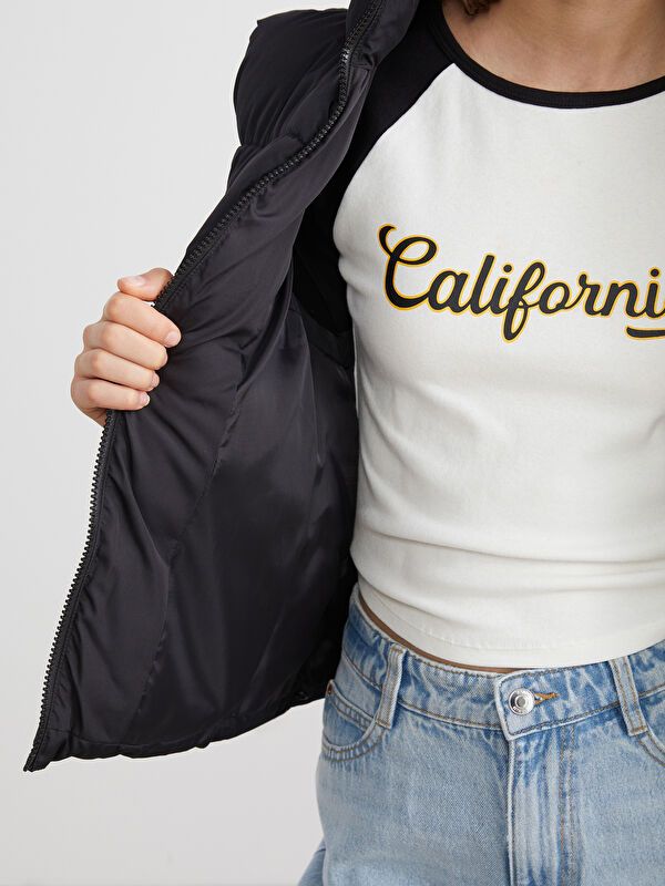 Moudda LC Waikiki - Veste sans manches Femme Noir - Tunisie 4