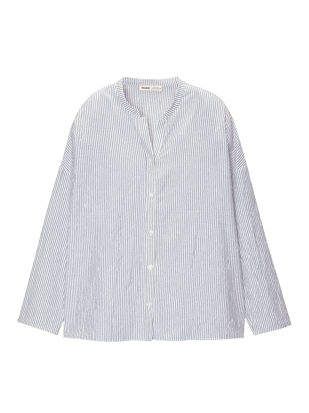 Moudda PULL & BEAR - Chemise Oversize Col Mao - Tunisie 1