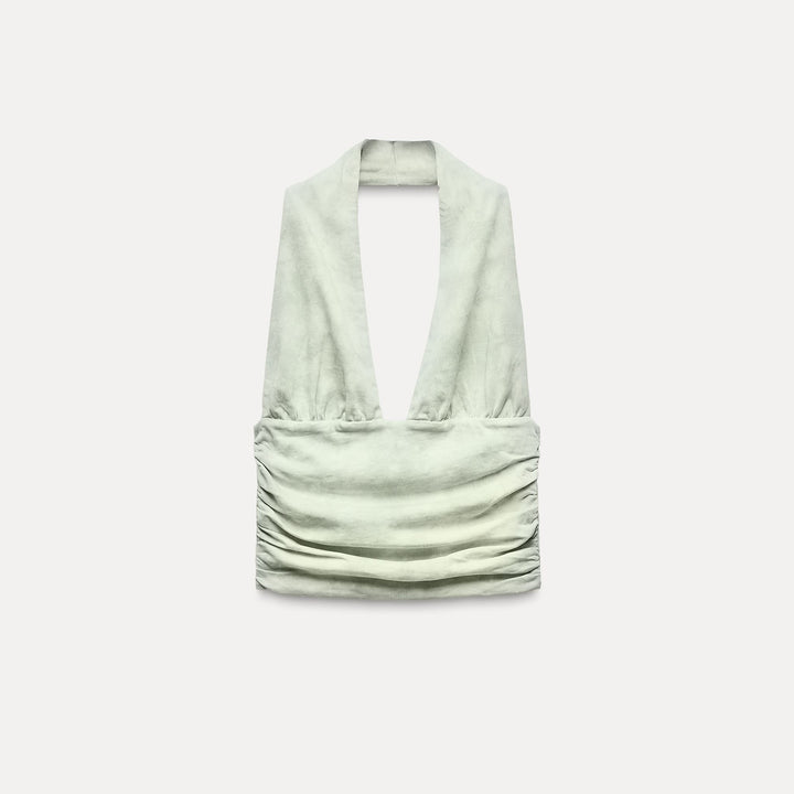 Moudda ZARA - Top Dos Nu en Coton Épais Tie-dye - Tunisie 2