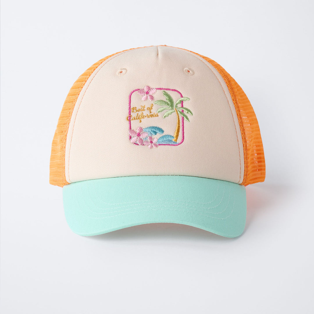 Moudda ZARA - Casquette Résille Fille - Palmiers - Tunisie 4