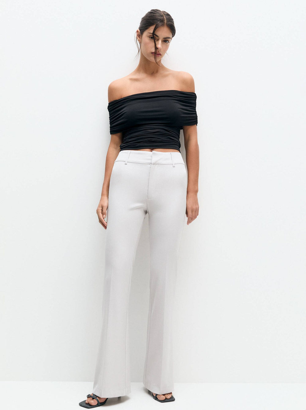 Moudda PULL & BEAR - Pantalon Flare Poches - Tunisie 2