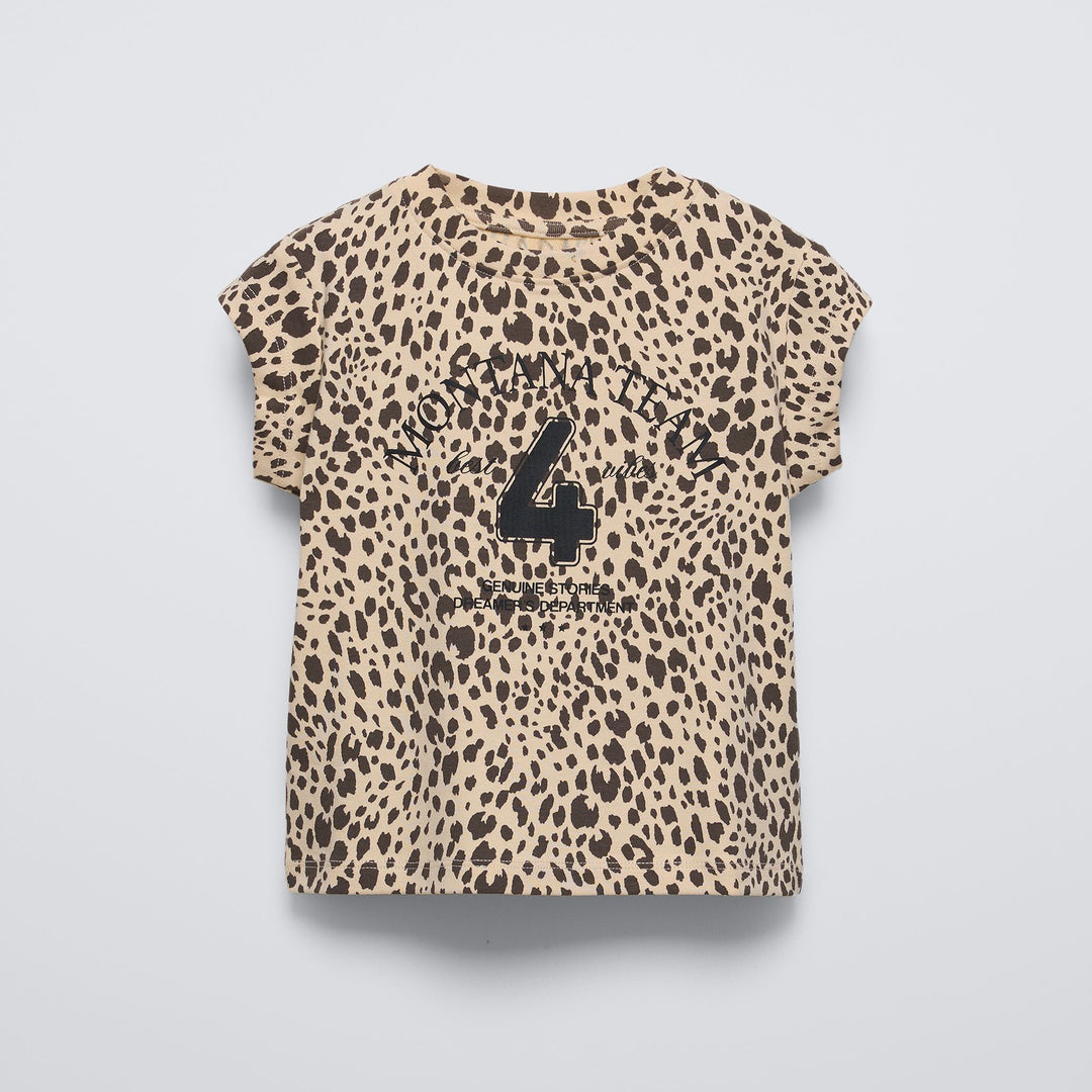 Moudda ZARA - T-shirt patch imprimé animal - Tunisie 1