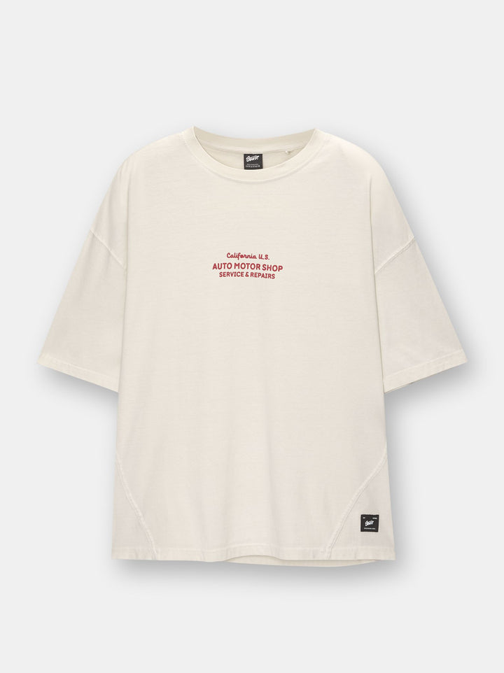 Moudda PULL & BEAR - T-Shirt STWD Lavé Race Auto Motor Shop - Tunisie 3