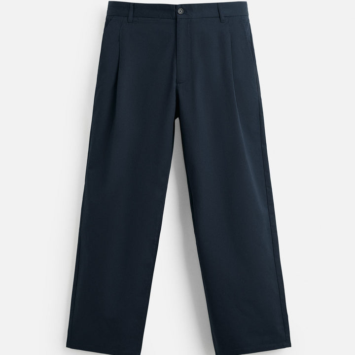 Moudda ZARA - Pantalon - Pince & Brides Larges (Rayons de Soleil & Marron) - Tunisie 1