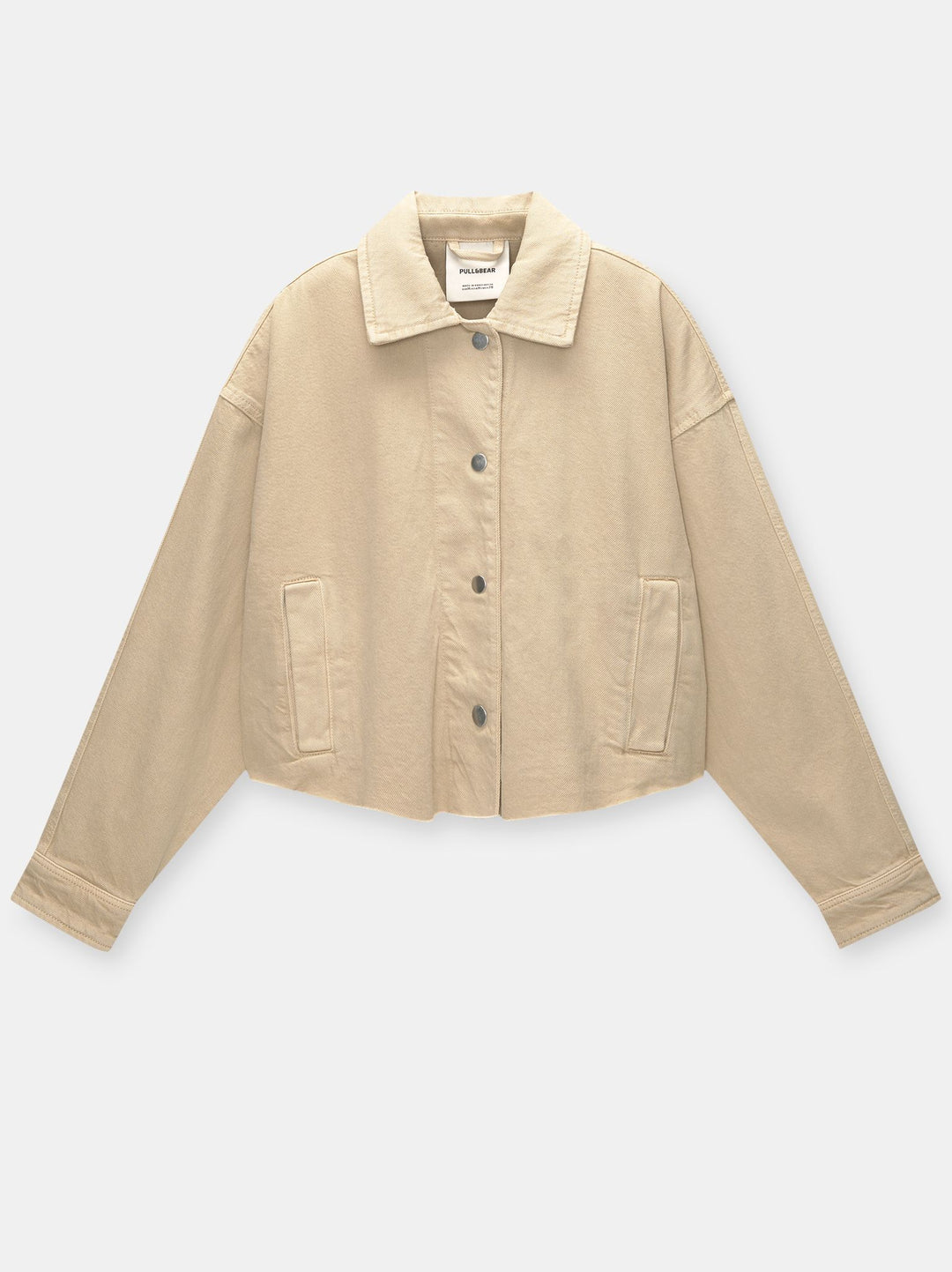 Moudda PULL & BEAR - Veste Coton Courte Plis Dos - Tunisie 3