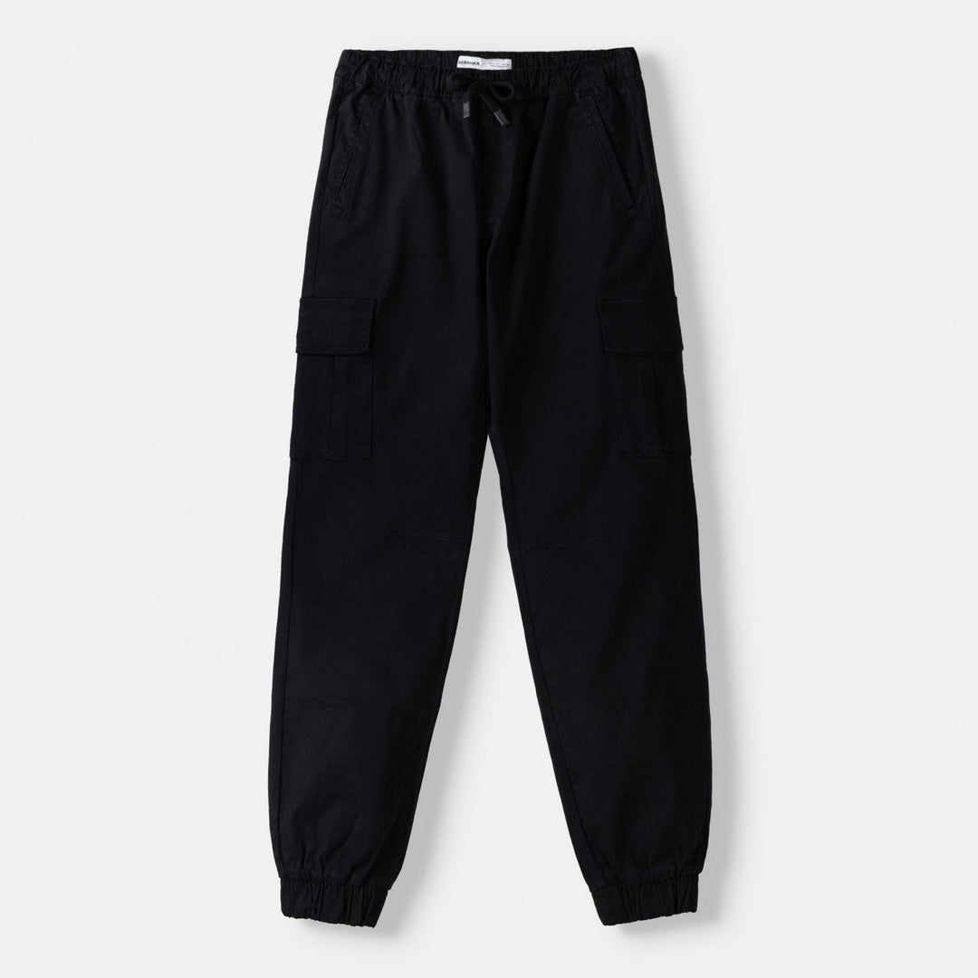 Moudda BERSHKA - Pantalon Jogger Cargo Coupe Regular - Tunisie 1