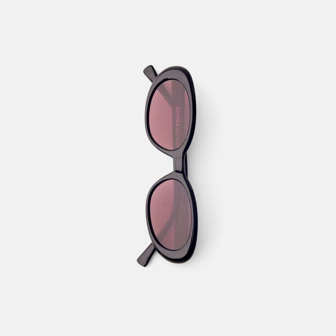 Moudda BERSHKA - Lunettes de Soleil Ovales Verres Cerise - Tunisie 1