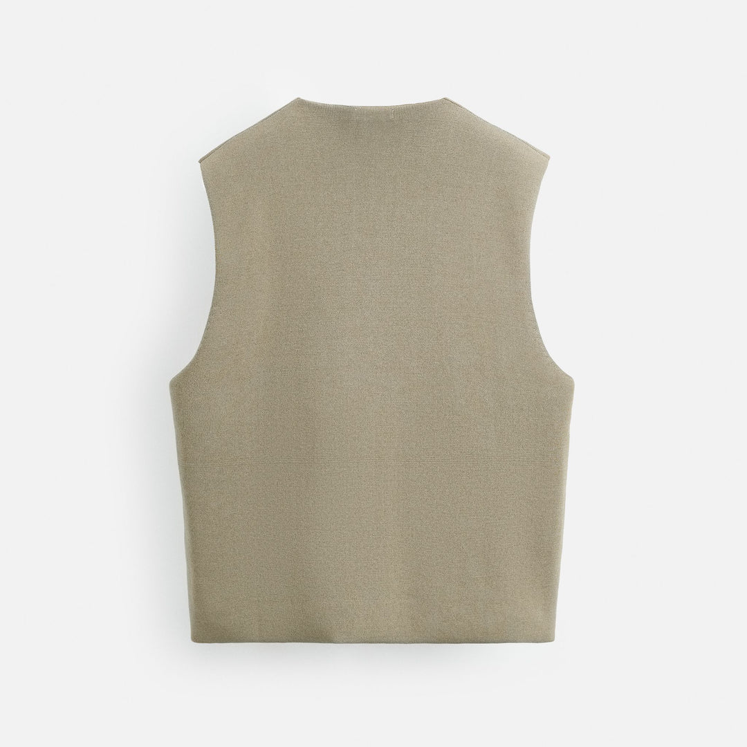 Moudda ZARA - Gilet Minimaliste - Point Milano - Tunisie 2