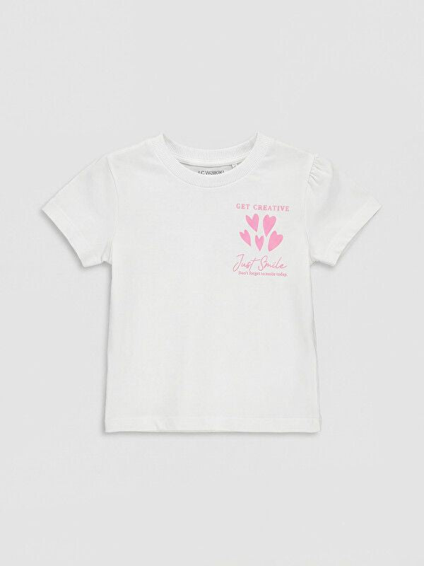 Moudda LC Waikiki - Ensemble manches courtes pour Fille couleur Blanc optique - Tunisie 2