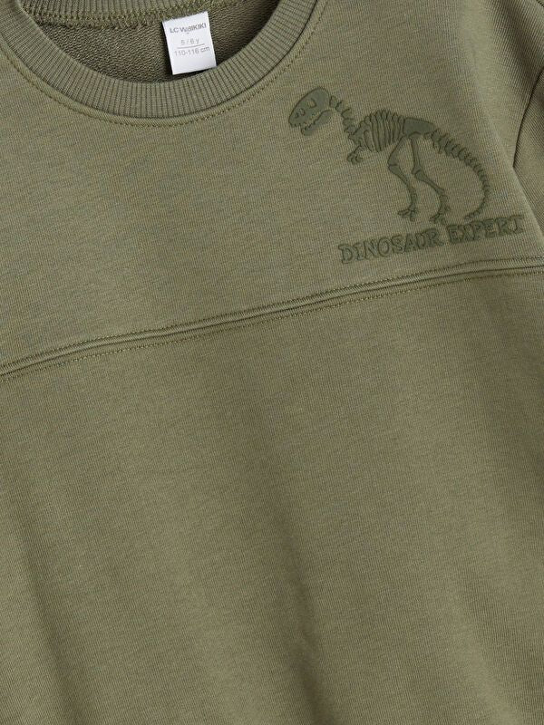 Moudda LC Waikiki - Ensemble en jersey manches courtes Garçon Kaki - Tunisie 3