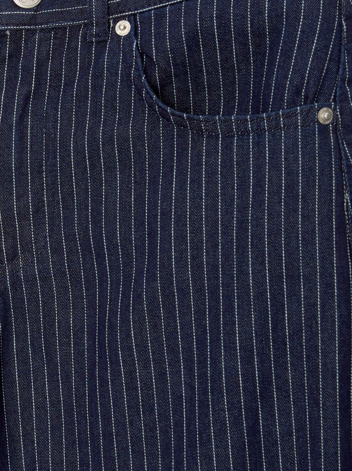 Moudda PULL & BEAR - Pantalon Denim Ballon Passant Capsule Rayures - Tunisie 3