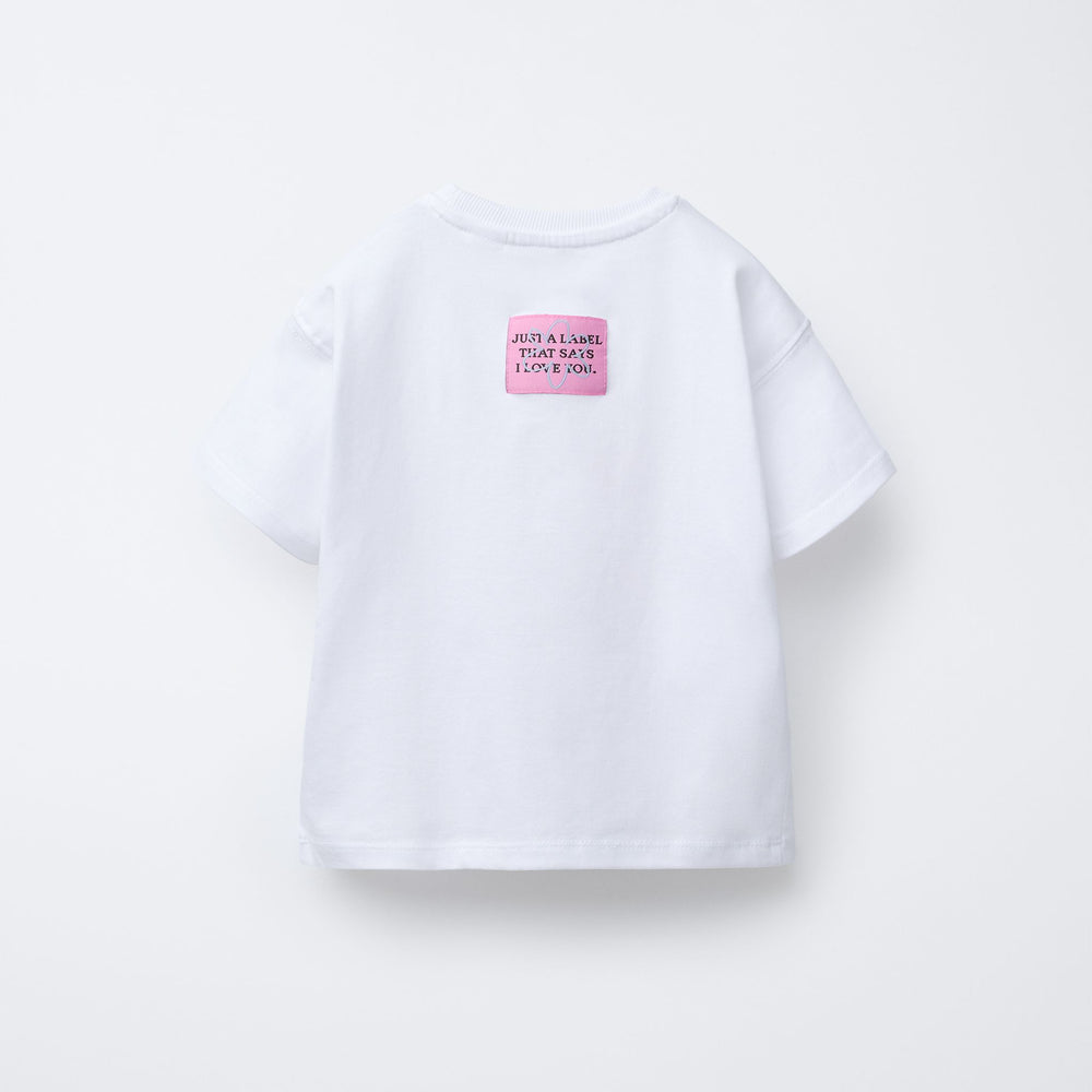 Moudda ZARA - T-Shirt Enfant - Imprimé Fleur & Cœur Street - Tunisie 2