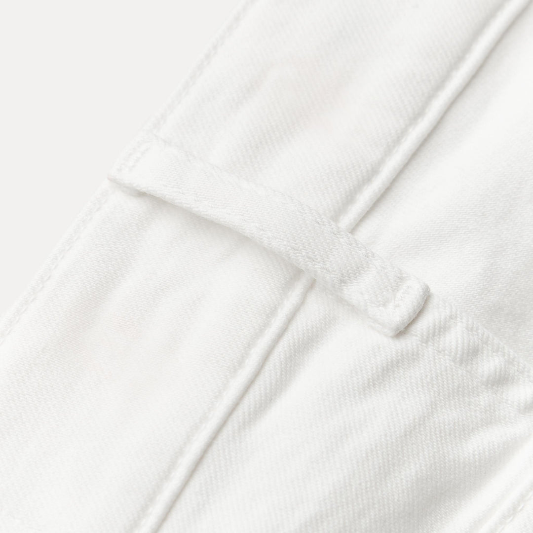 Moudda ZARA - Jean bootcut taille haute court blanc - Tunisie 5