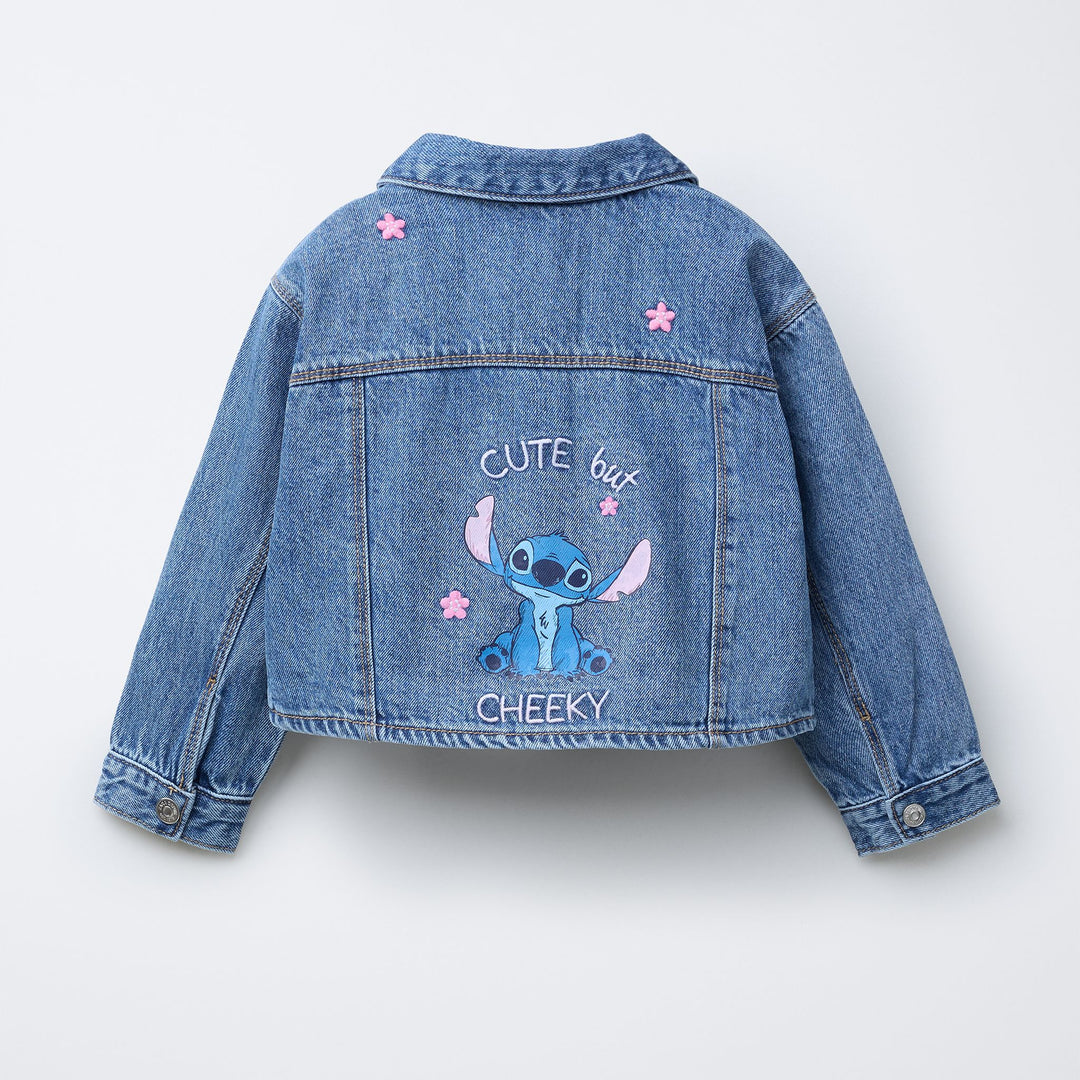 Moudda ZARA - Veste Denim Enfant - Licence Lilo & Stitch - Tunisie 2