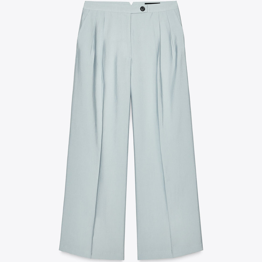 Moudda ZARA - Pantalon Fluide - Pinces & Fermeture Latérale - Tunisie 1