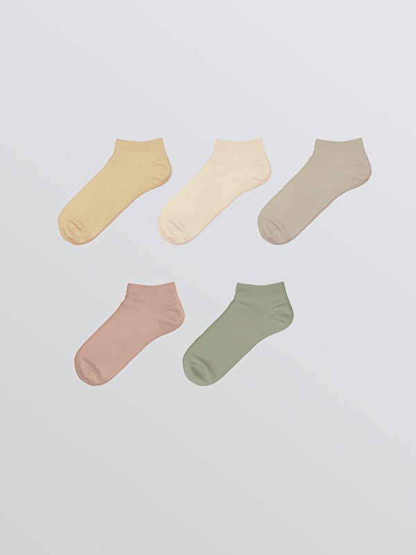 Moudda LC Waikiki - Chaussettes pour sneakers Femme Gris - Tunisie 1