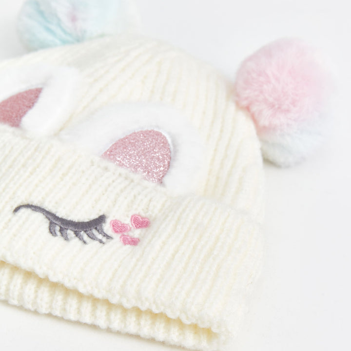 Moudda LC Waikiki - Béret tricot Fille Ecru - Tunisie 3