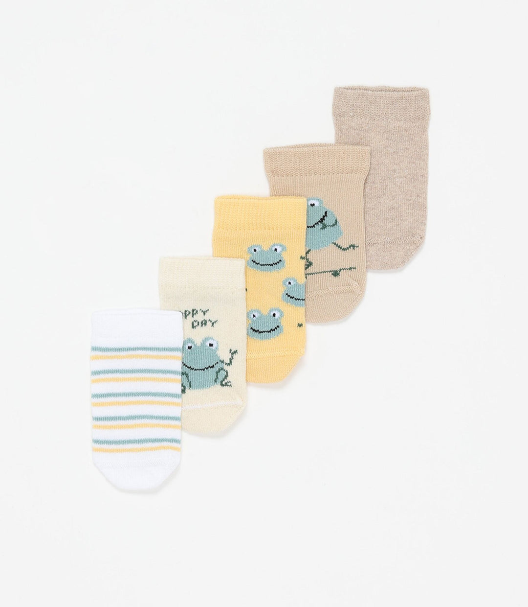 Moudda Lefties - Pack 5 Chaussettes Sport - Grenouille Terre - Tunisie 1