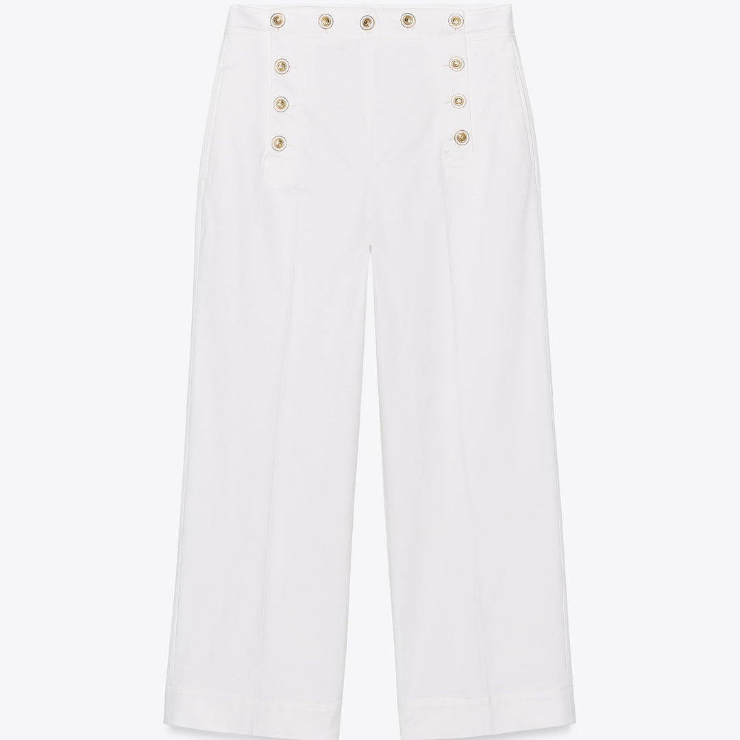 Moudda ZARA - Pantalon Coton Twill - Détail Boutons Devant - Tunisie 1