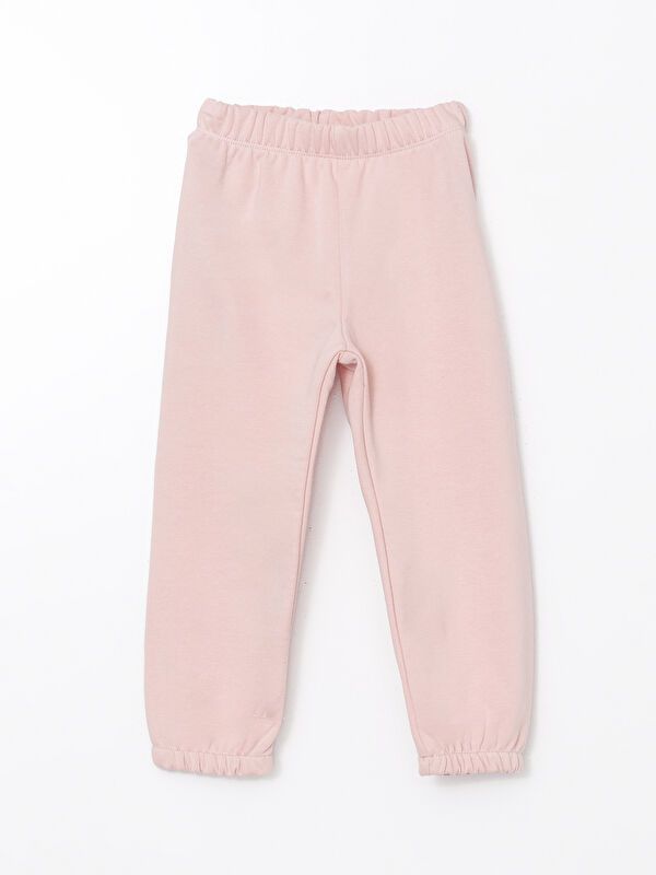 Moudda LC Waikiki - Pantalon jersey basique Fille Rose terne - Tunisie 1