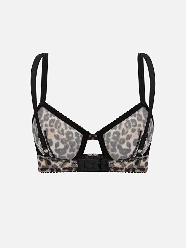 Moudda LC Waikiki - Soutien-gorge Femme Imprimé marron - Tunisie 2