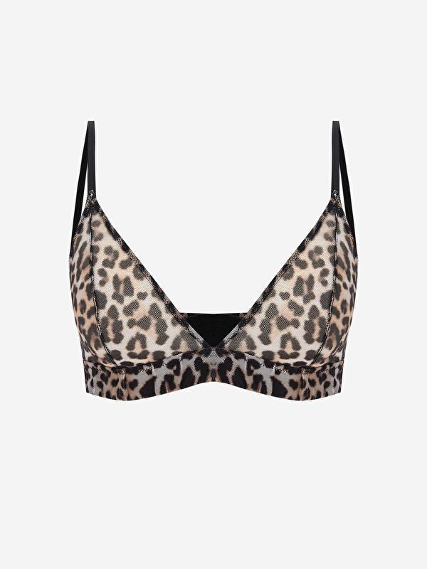 Moudda LC Waikiki - Soutien-gorge Femme Imprimé marron - Tunisie 1