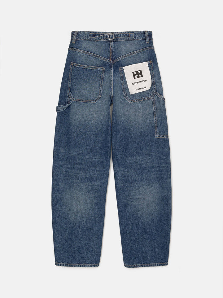 Moudda PULL & BEAR - Pantalon Denim Carpenter Ballon - Tunisie 1