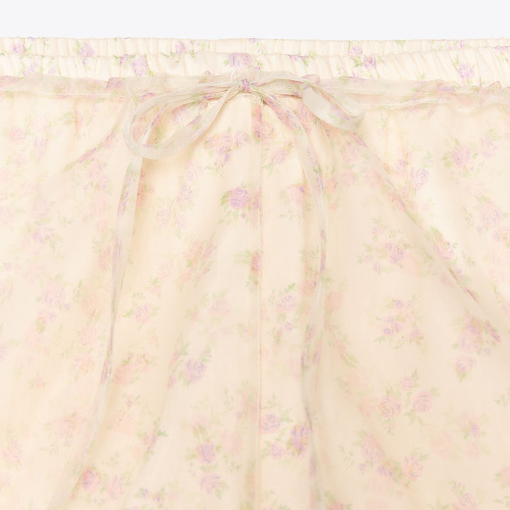 Moudda ZARA - Short Mini - Organza & Fleurs - Tunisie 3