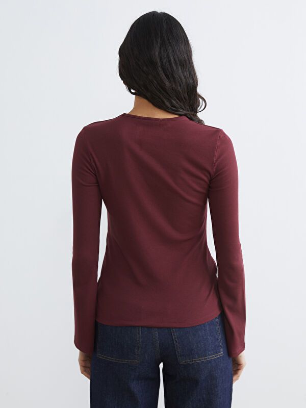 Moudda LC Waikiki - Body manches longues en jersey pour Femme - Tunisie 4