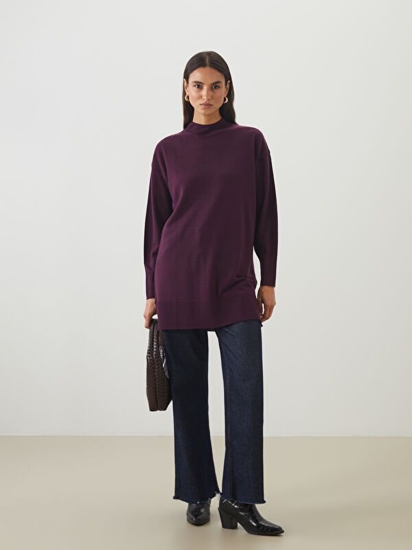 Moudda LC Waikiki - Tunique en tricot Femme Violet foncé - Tunisie 2