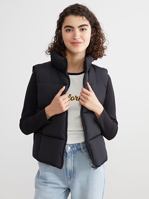 Moudda LC Waikiki - Veste sans manches Femme Noir - Tunisie 1